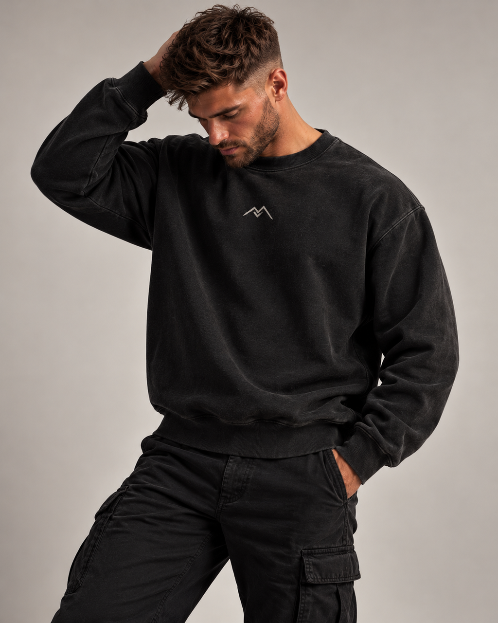 Deep Black Jumper